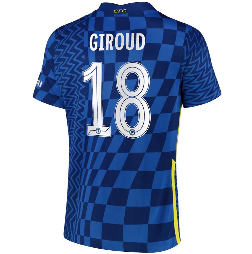 2021/22 Chelsea Cup Home Kit Soccer Jersey with Giroud 18 printing